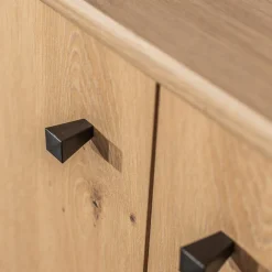 FORTE Komoda TEMPRA 2 niska 2D dąb artisan