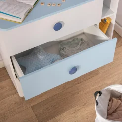 Komody Dla Dzieci|Komody| Komoda TOP BABY niebieska