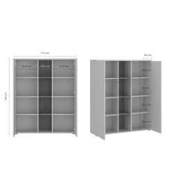 Komody|inny Komoda wysoka HAMM