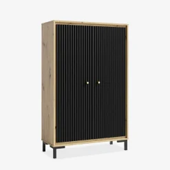Komoda wysoka PARII czarna