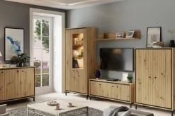 Komoda wysoka PARII dąb artisan