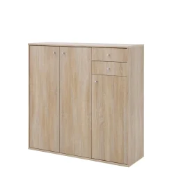 Dzieci Komoda wysoka TEMPRA 2 3D2S dąb sonoma