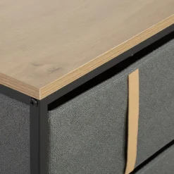 inny Komoda wysoka z tkaniny LENISSO