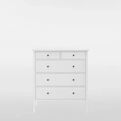 Dzieci inny Komoda z 5 szufladami biała TIXER