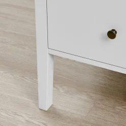 Dzieci inny Komoda z 5 szufladami biała TIXER