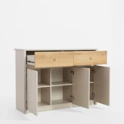 Dzieci Esteti Komoda z 2 szufladami KARIN 125,8 cm