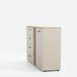 inny Komoda z 4 szufladami kaszmirowa FREZO