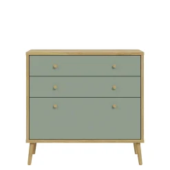 Komody|FORTE Komoda z 3 szufladami WHENUA