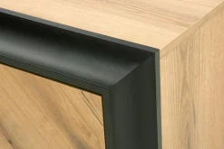 Komody|DiTrendi Komoda z czarnym dekorem FRAME 148,5 cm