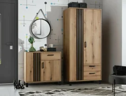 Furni Home Komoda z lamelami NOEL