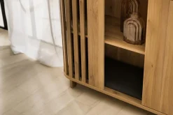 Komody|FORTE Komoda z lamelami RANFLURY