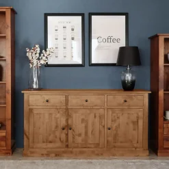 inny Komoda z litego drewna PAOLA brzoza naturalna