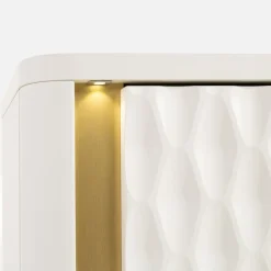 Komody|FORTE Komoda z oświetleniem FORREST HILLS 140,4 cm