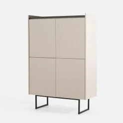 LENART Komoda z oświetleniem LAGO 98 cm