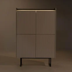 LENART Komoda z oświetleniem LAGO 98 cm