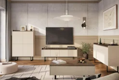 LENART Komoda z oświetleniem LAGO 98 cm