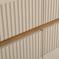 Komody|FORTE Komoda z oświetleniem OAK SQUERE 95,3 cm