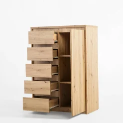 Komody|DiTrendi Komoda z półkami i szufladami LAHTI 2