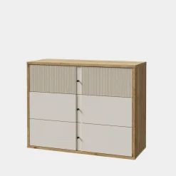 FORTE Komoda z ryflowaniem RANKIN