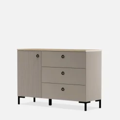 Komody|Esteti Komoda z szafką i szufladami DOMINICA