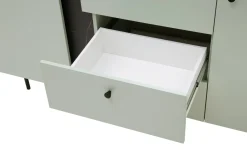 Komoda z szafkami i szufladami szałwiowa LIV