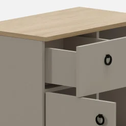 Komody|Esteti Komoda z szafkami i szufladą DOMINICA