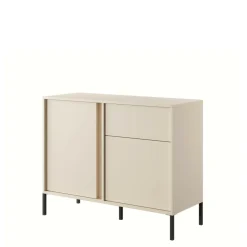 Komody|INFINI Komoda z szufladą beżowa DAST