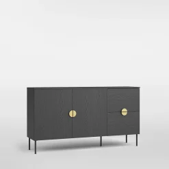 inny Komoda z szufladami czarna MOND