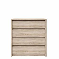Komody|Esteti Komoda z szufladami dąb sonoma NORTON