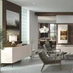 inny Komoda z szufladami kaszmirowa SKY45