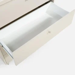 Komody|LENART Komoda z szufladami na metalowych nóżkach TORINO kaszmir