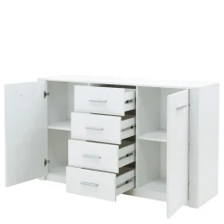 Dzieci Komoda z szufladami sosna bielona MONTANA