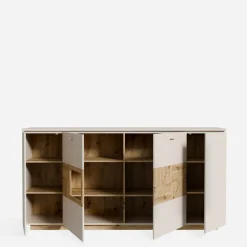 Komody|FORTE Komoda z witryną LOUOTO