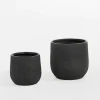 Donice Ogrodowe|Donice, Osłonki I Kwietniki|inny Komplet 2 donic czarnych