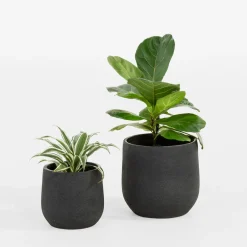 Donice Ogrodowe|Donice, Osłonki I Kwietniki|inny Komplet 2 donic czarnych