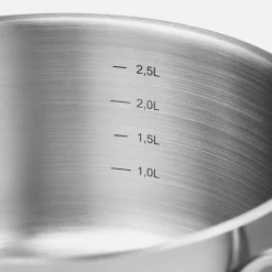 Garnki, Patelnie I Pokrywki|GERLACH Komplet 3 garnków ze stali nierdzewnej AMBIENTE