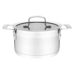 Prima Cucina Komplet 4 garnków ze stali nierdzewnej AMARO