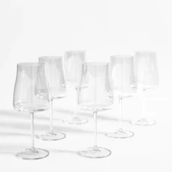 inny Komplet 6 kieliszków do czerwonego wina BOHEMIA PRESTIGE MARY 600 ml