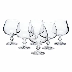 Bohemia Komplet 6 kieliszków do koniaku STERNA