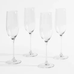 Komplet 4 kieliszków do szampana 210 ml