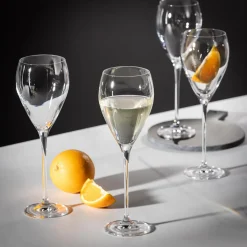 Krosno Komplet 4 kieliszków do wina PERLA 280 ml