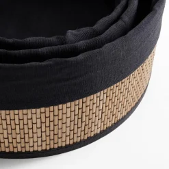 inny Komplet 3 koszy bambusowych okrągłe