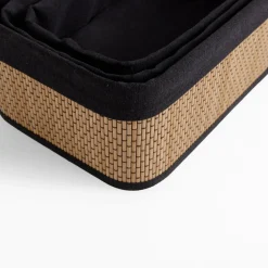 inny Komplet 3 koszy bambusowych prostokątne