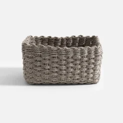 Pudełka I Pojemniki Do Przechowywania|Koszyki Dekoracyjne|inny Komplet 3 koszy do przechowywania, szary