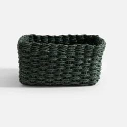 Pudełka I Pojemniki Do Przechowywania|Koszyki Dekoracyjne|inny Komplet 3 koszy do przechowywania, zielony