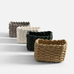 inny Komplet 3 koszy plecionych do przechowywania