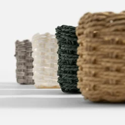 inny Komplet 3 koszy plecionych do przechowywania