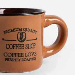 Szklanki I Kubki|inny Komplet 4 kubków ceramicznych 110 ml