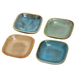 Miski, Patery I Półmiski| Komplet 4 misek ceramicznych 9x2.5 cm