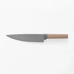 Przybory Kuchenne|inny Komplet 3 noży z deską bambusową do krojenia